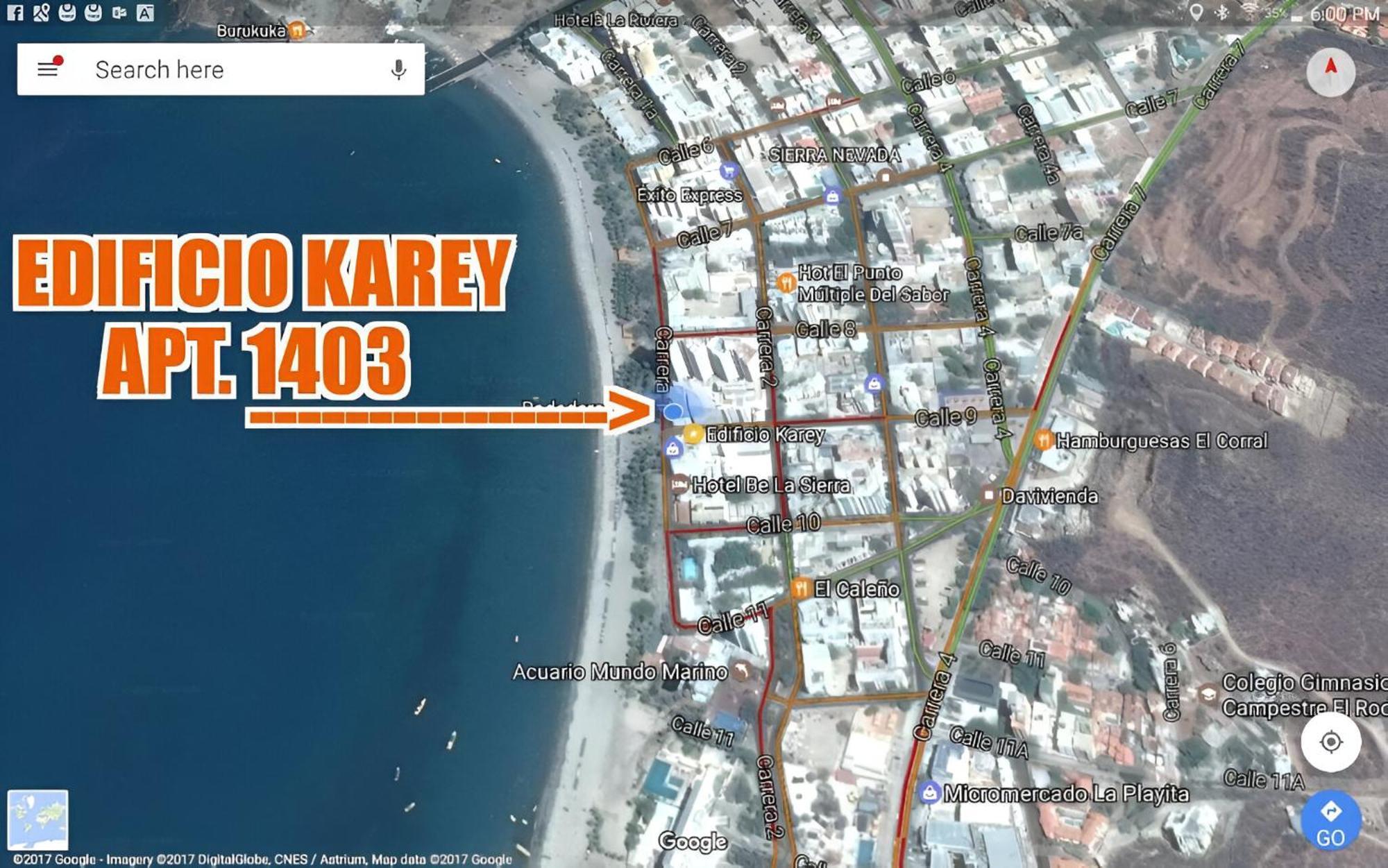Apartamento 1403 Edificio Karey El Rodadero Santa Marta  Exteriér fotografie